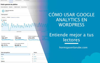 Incluir Google Analytics: WordPress