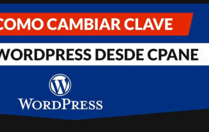 Cambiar claves seguridad: WordPress