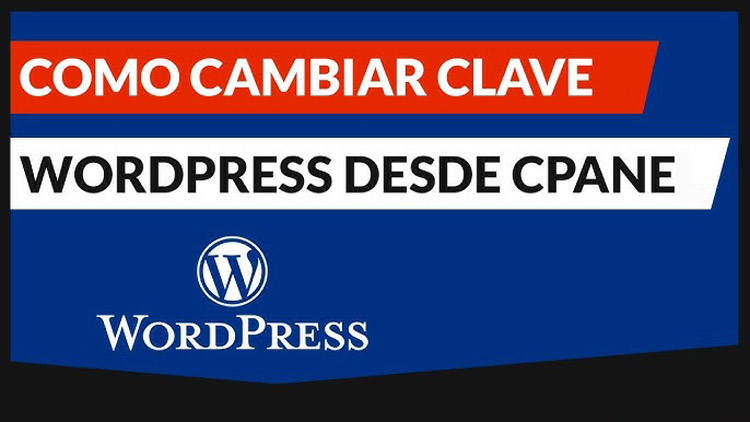 Cambiar claves seguridad: WordPress
