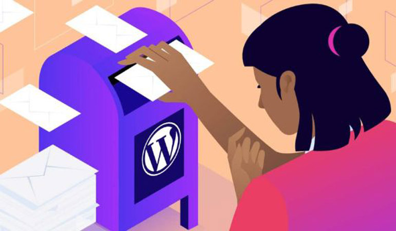 Enviar correo electrónico : Wordpreess