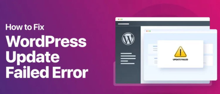 Error actualizar WordPress fallida