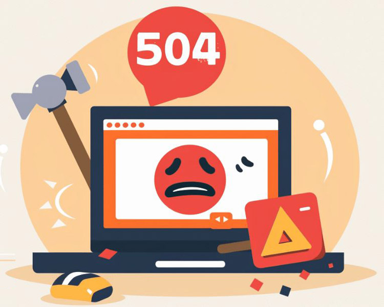 Error 504 Gateway Time Out