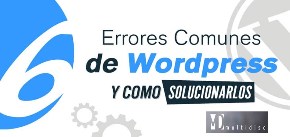 Errores comunes y soluciones WordPress