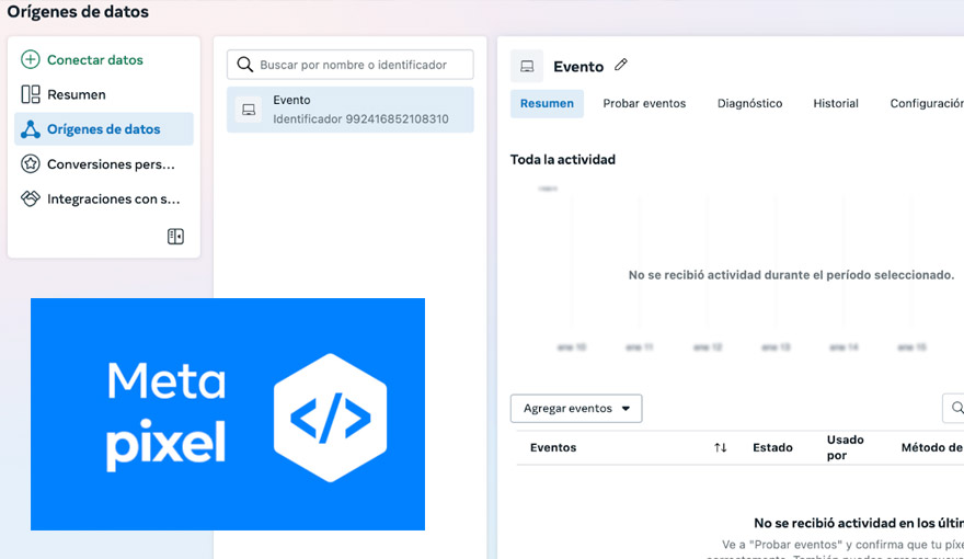 Integración de Pixel de Meta y API de conversiones