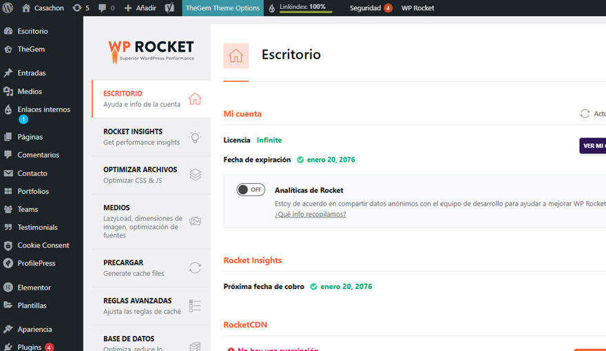 Mejorar Velocidad de Carga de web en WordPress
